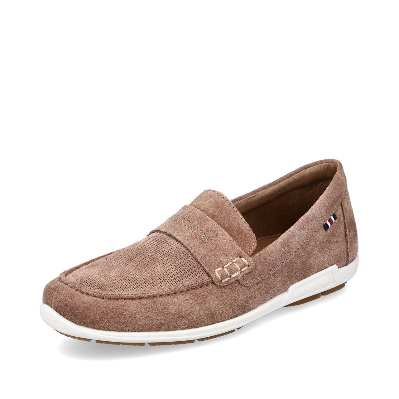 RIEKER Freizeit Schnürer taupe FSK Herren Halbschuhe