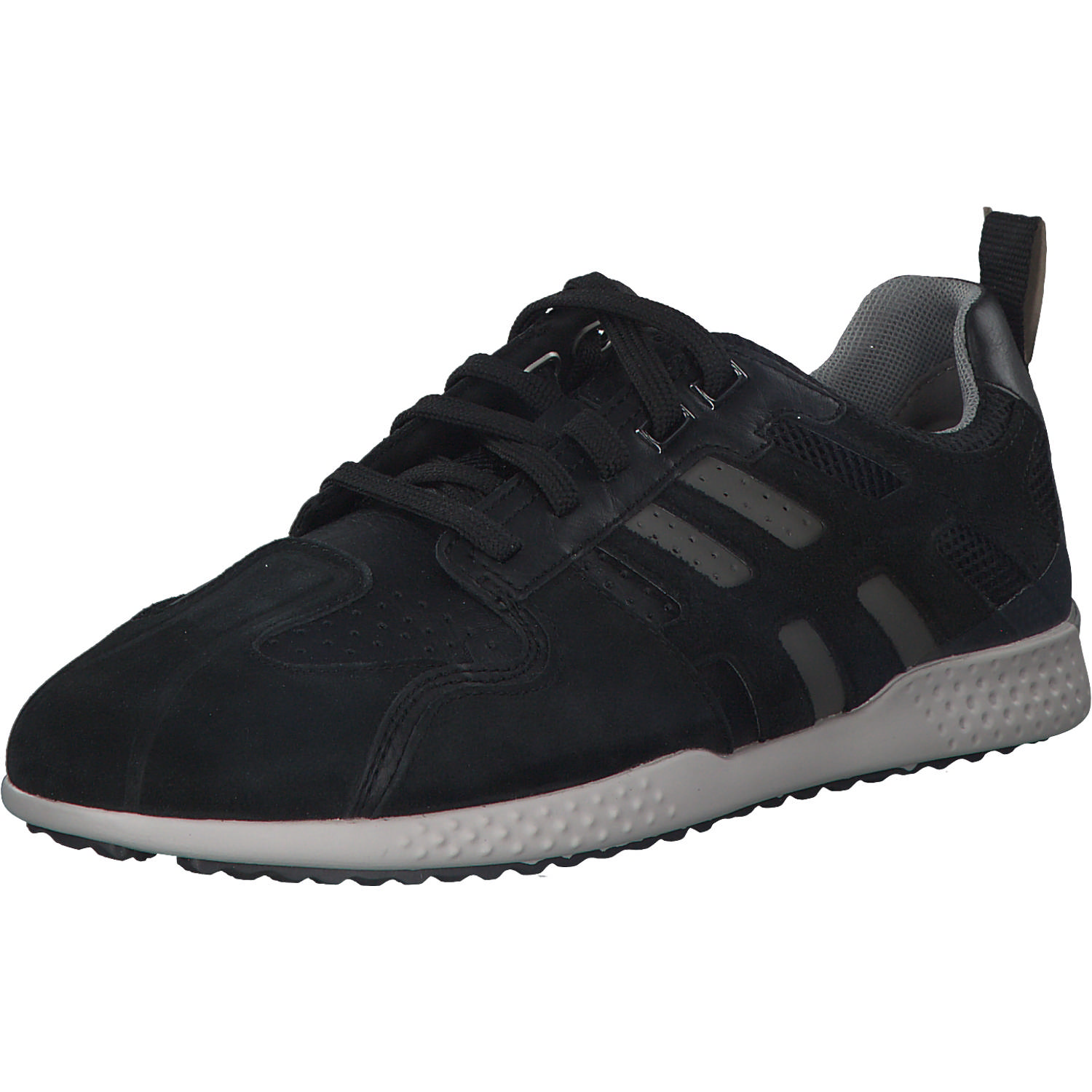Geox U048DB, Sneakers Low, Herren, black/black