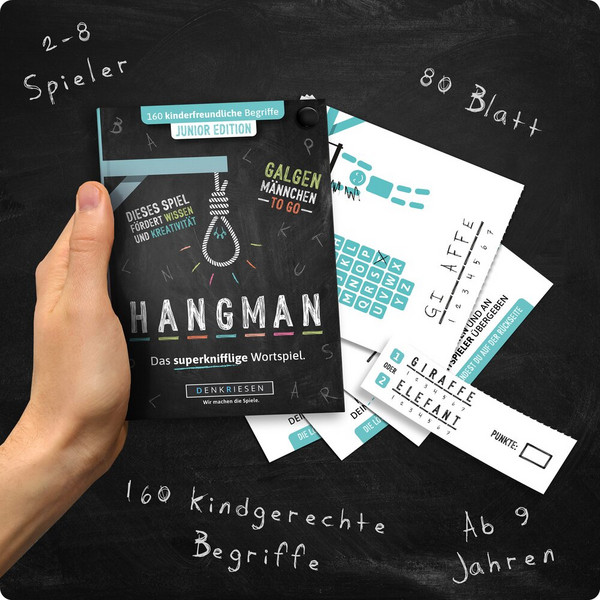 HANGMAN - JUNIOR EDITION - Reisespiel