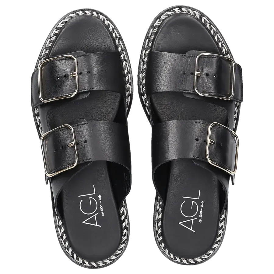 AGL Attilio Giusti Leombruni - Sandalen SORAYA Kalbsleder - schwarz