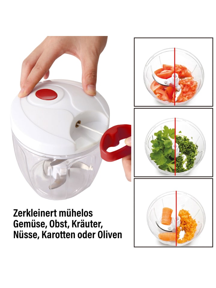 Stoneline Multizerkleinerer Set 12-teilig in Rot günstig kaufen onesize
