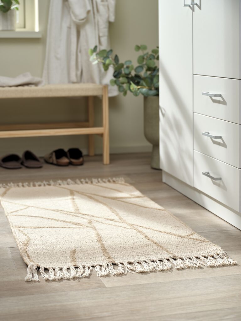 PLATAN PLATAN teppe 60x120 beige/naturfarget