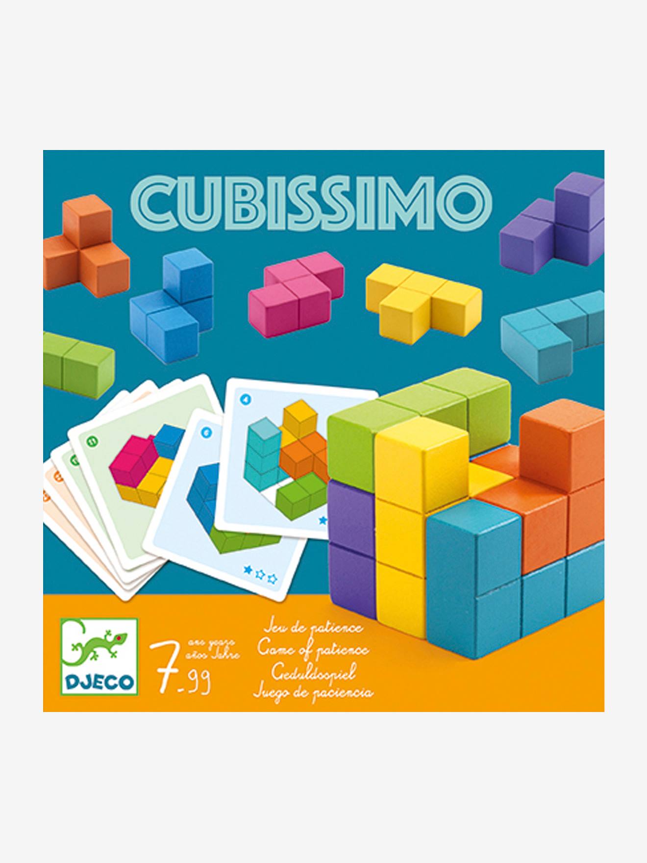 Djeco Kinder Lernspiel CUBISSIMO DJECO - mehrfarbig
