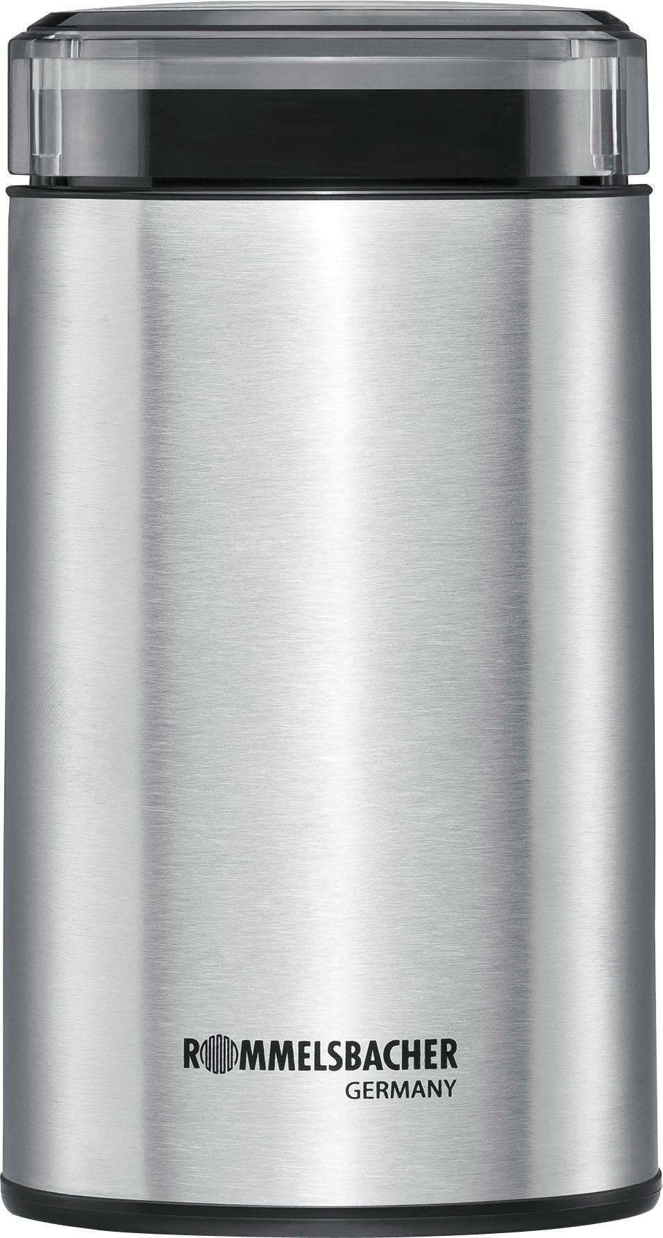 Rommelsbacher Kaffeemühle, 200 W, Schlagmesser, 70 g Bohnenbehälter