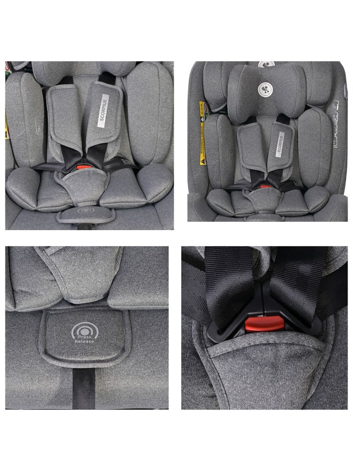 Lorelli Kindersitz Scorpius i-Size in schwarz günstig kaufen onesize