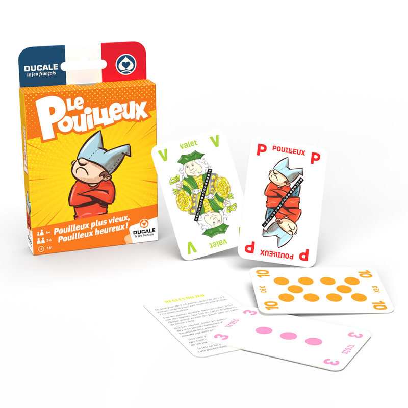 Jeu de cartes Le pouilleux Ducale