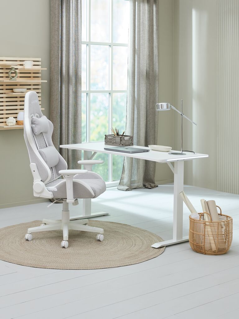 HALBJERG 65x135 spillbord med LED-lys hvitt