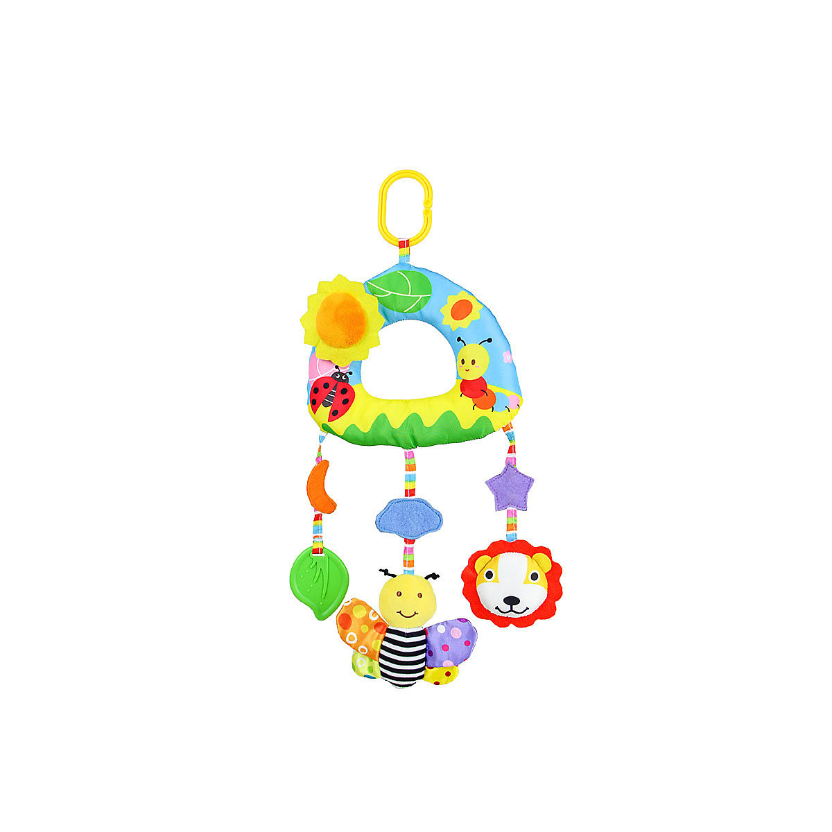 Cartoon Tier Windspiel Spielzeug Bunte Baby Auto hängen Spielzeug