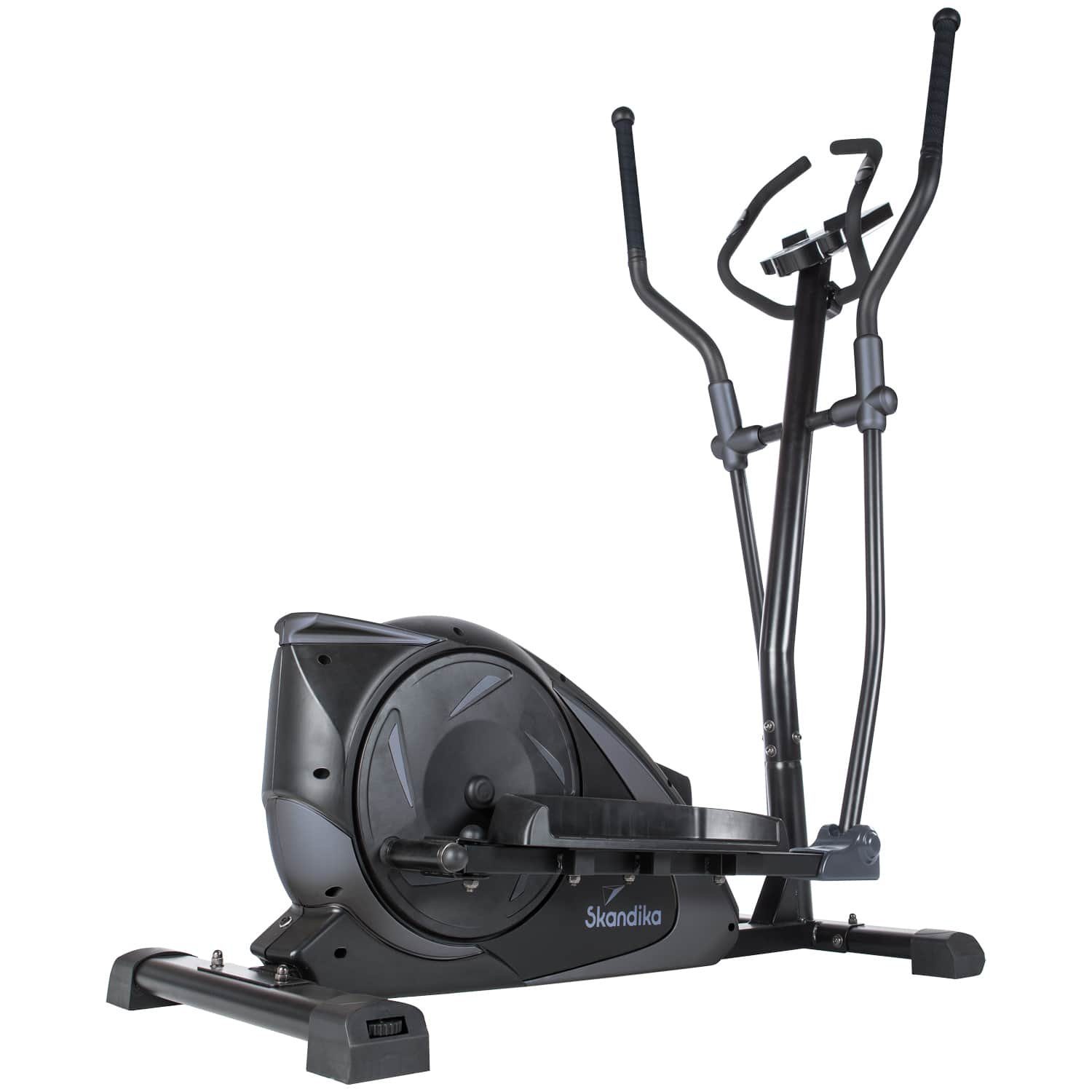 Skandika Crosstrainer Adrett Ellipsentrainer Heimtrainer (Bluetooth, App kompatibel, Halterung für Tablet oder Smartphone), Design Hometrainer mit Bluetooth