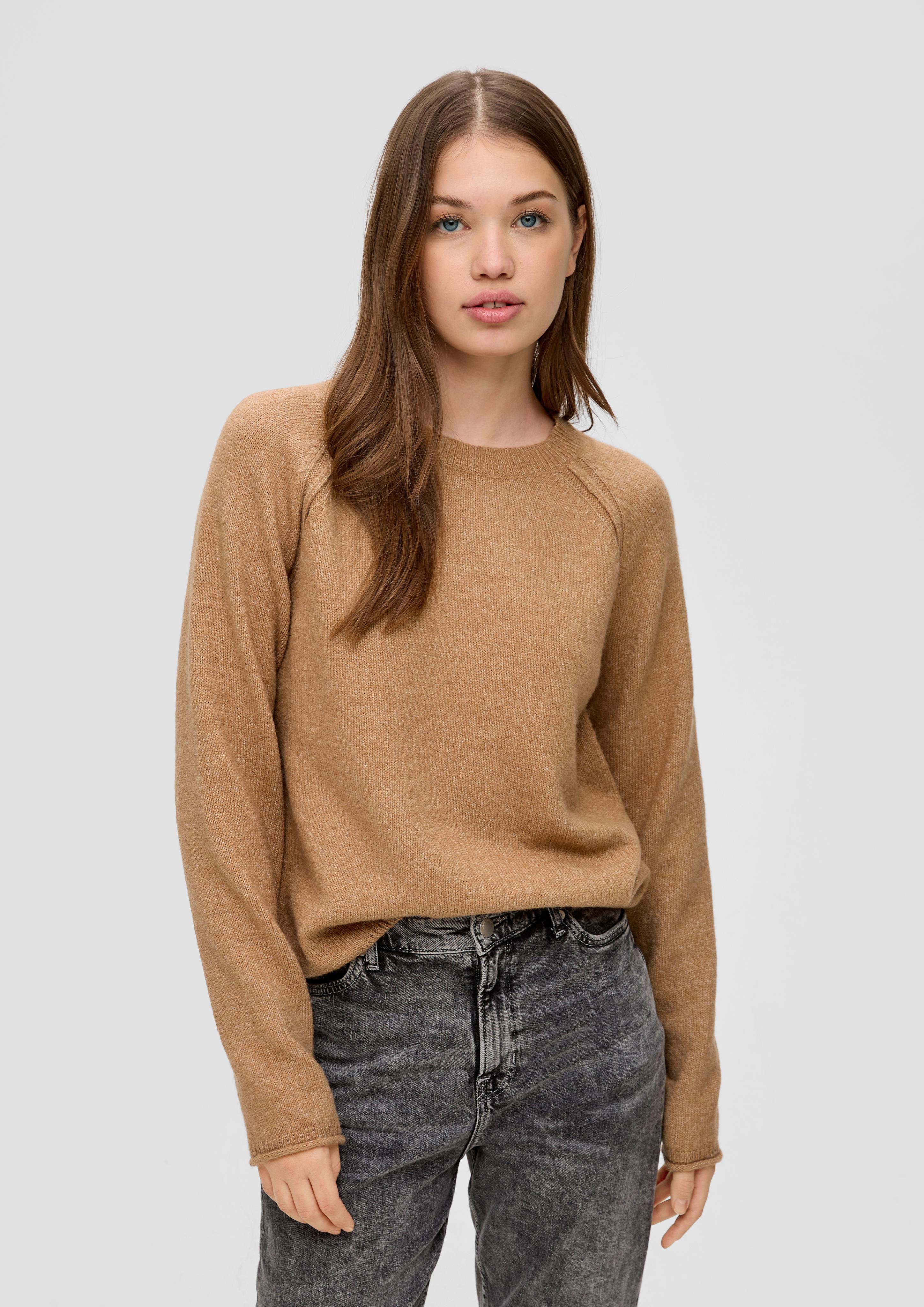 Strickpullover mit Rollsaum  2144094-84W0