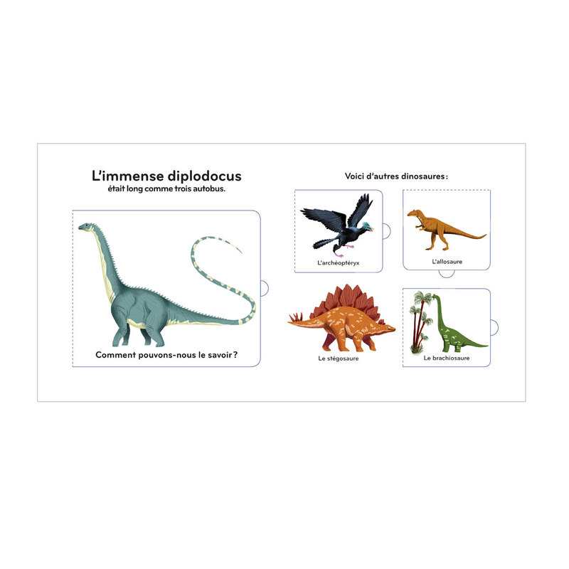 Livre Les dinosaures - Gallimard Jeunesse