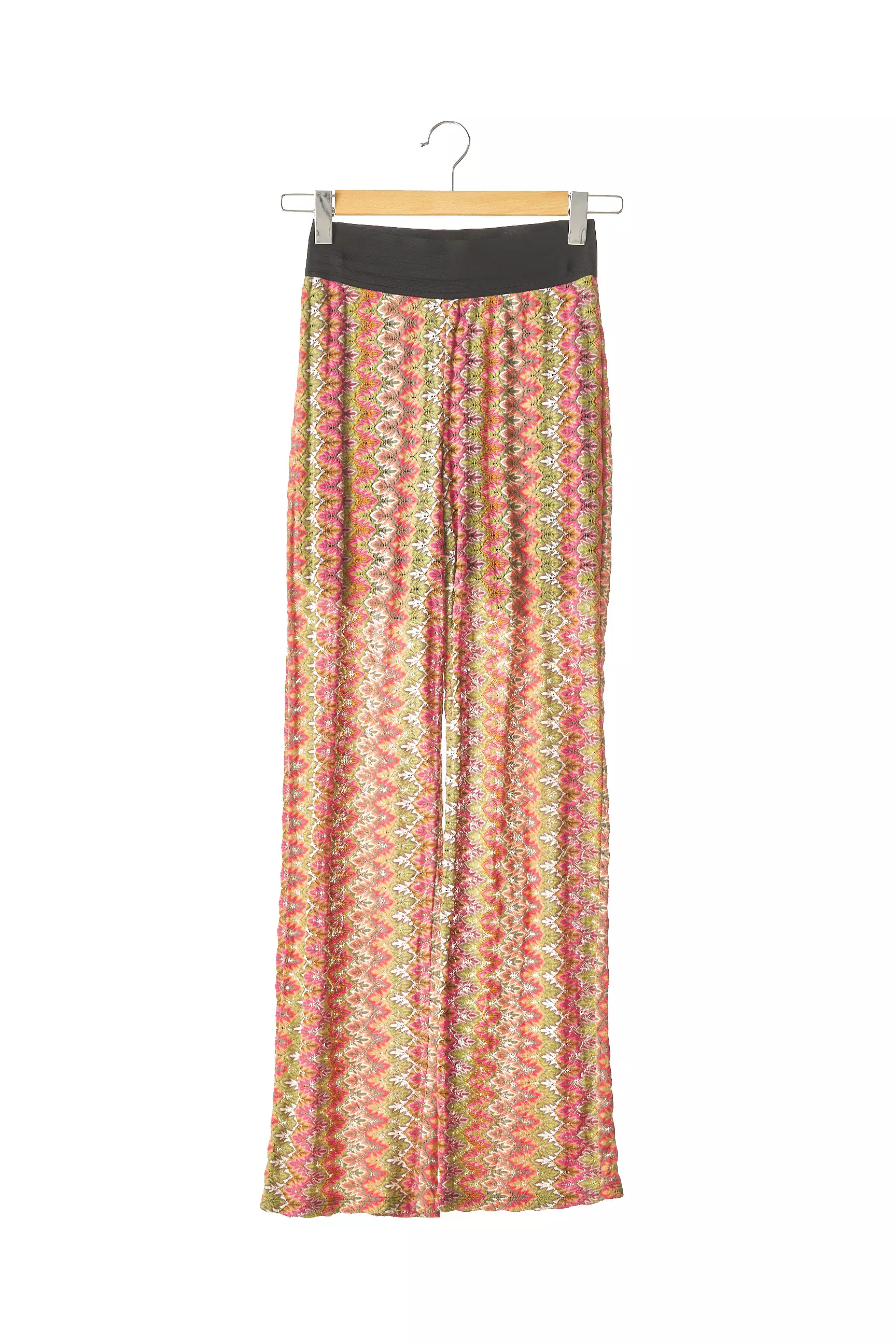 Sans Marque Pantalons Droits Femme couleur rose