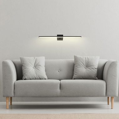 Globo LED Wandleuchte, LED-Leuchtmittel fest verbaut, Neutralweiß, Wandlampe Spiegelleuchte Badezimmerlampe LED Wandleuchte Metall