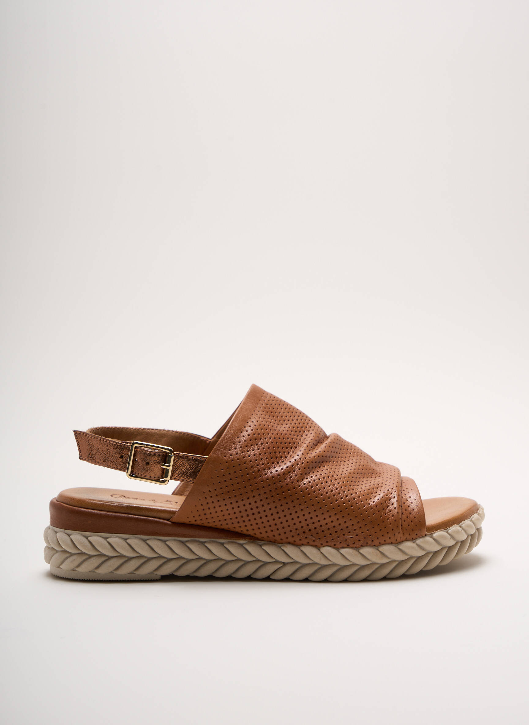 Coco Et Abricot Sandales Nu Pieds Femme couleur marron