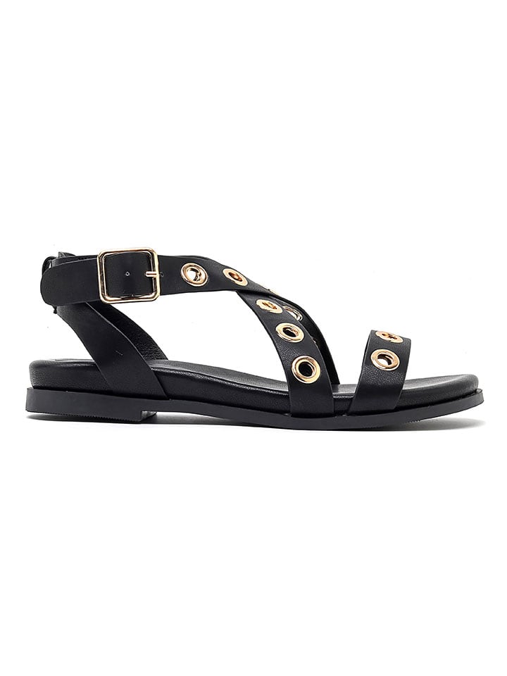 Sixth Sens Sandalen in Schwarz günstig kaufen