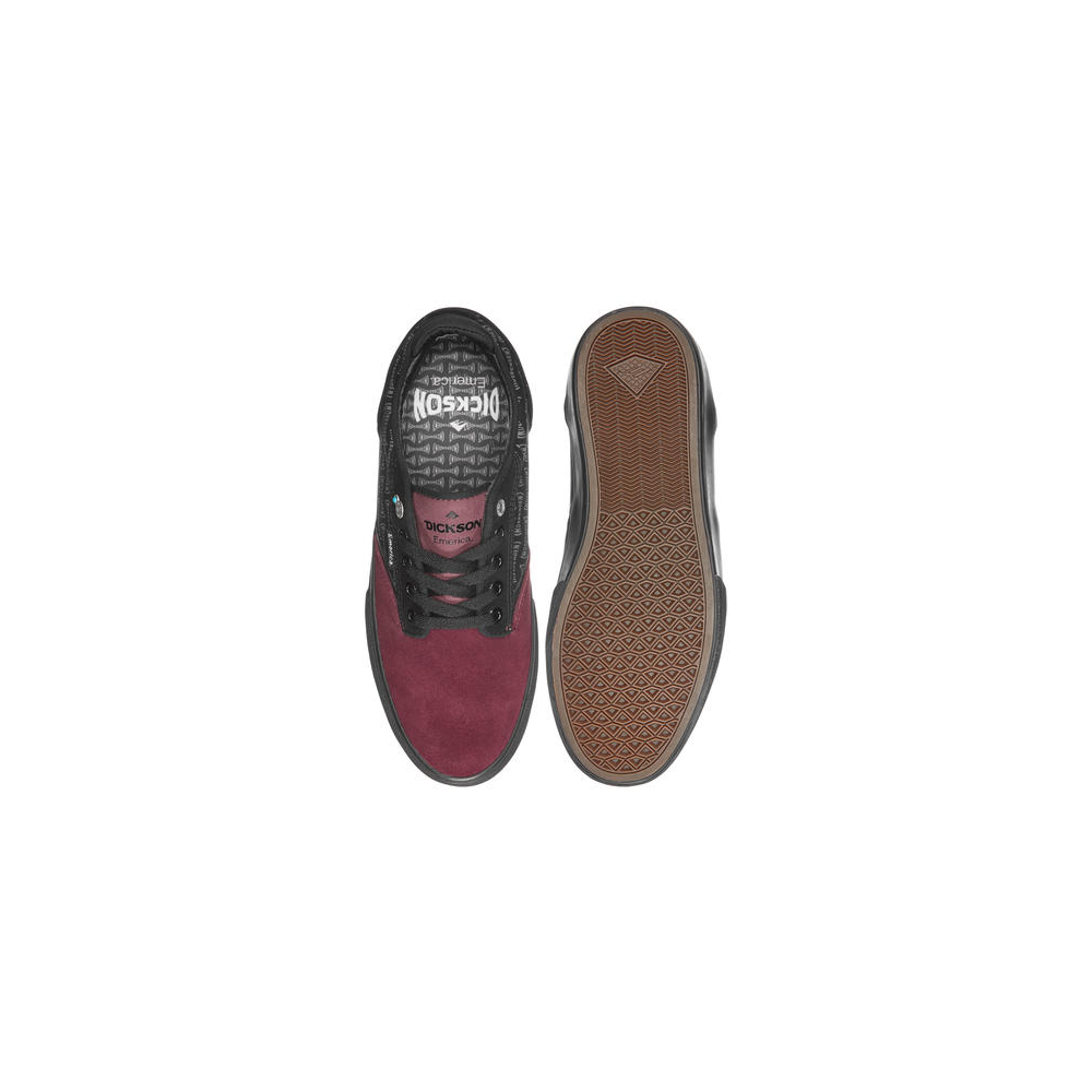 Emerica Dickson 6107000258 / EMEMSHO_DICXINDRB 603 / rot
