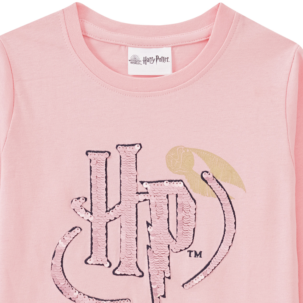 Harry Potter Langarmshirt mit Wendepailletten