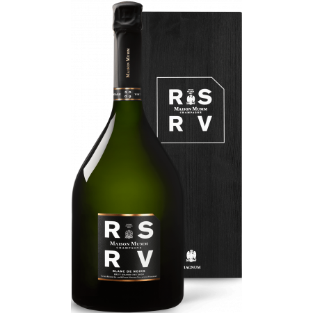 CHAMPAGNE MUMM - CUVEE RSRV BLANC DE NOIRS 2009 - MAGNUM - CAISSE BOIS