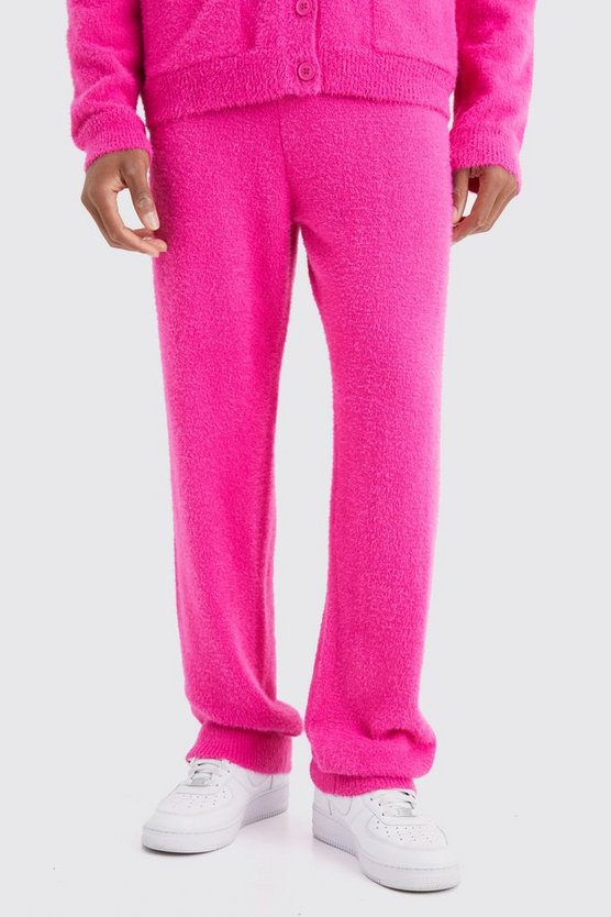 Lockere flauschige Jogginghose