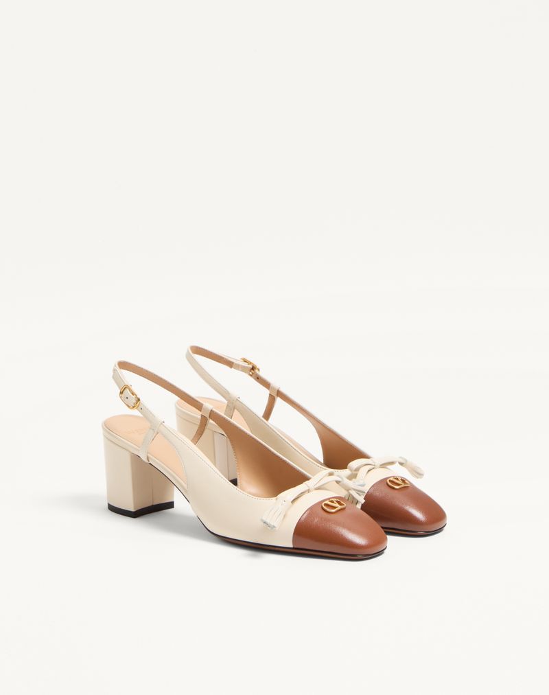 Bomba Slingback de pele de cabra Valet Du Roi 60 mm
