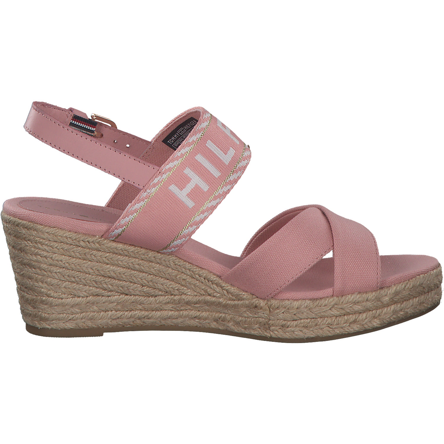 Tommy Hilfiger FW0FW07091, Sandaletten, Damen, soothing pink