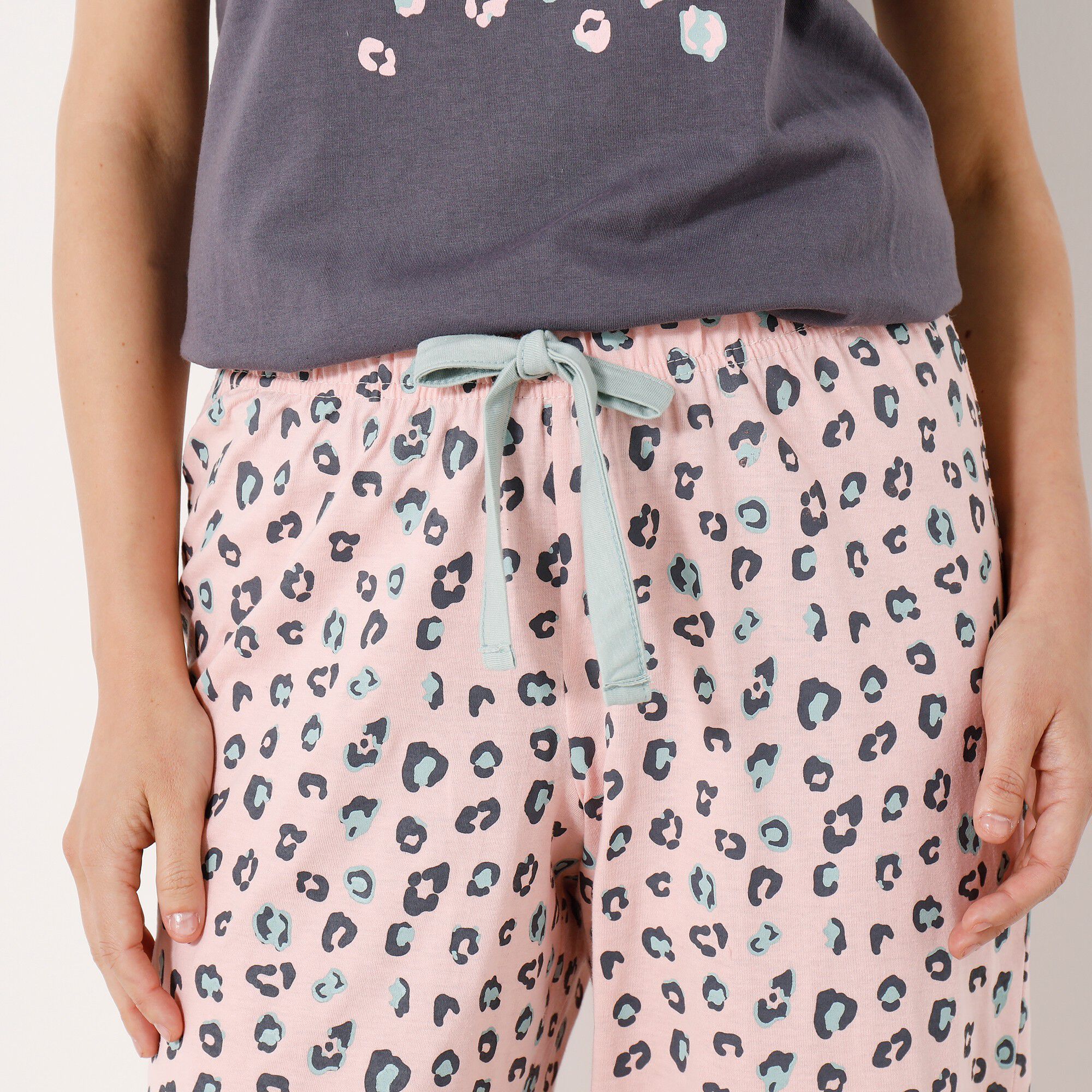 Pantacourt pyjama imprimé 