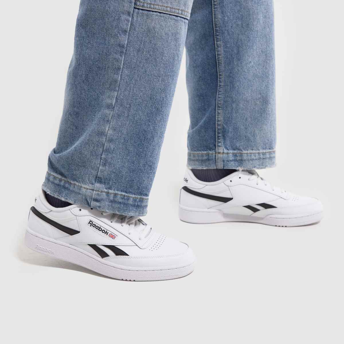 Reebok Club C Revenge – Vita och svarta träningsskor