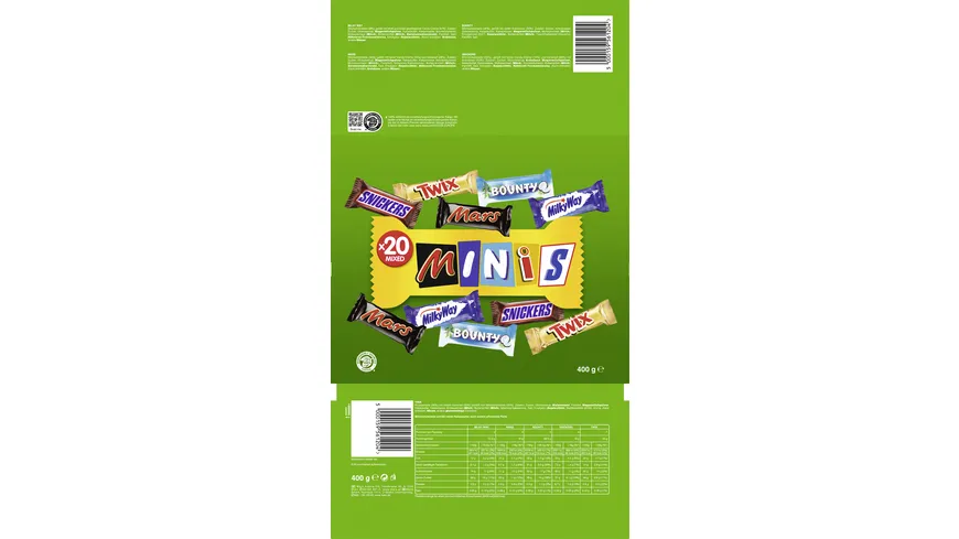Mars MIXED MINIS Beutel 400 g