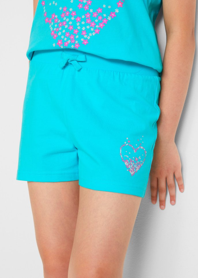 Mädchen Shorts (2er-Pack) aus Bio-Baumwolle