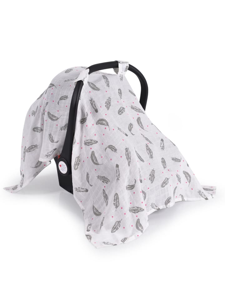 Cangaroo Babyschale Abdeckung in weiß günstig kaufen onesize