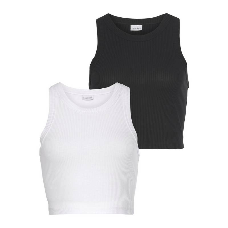 Lascana Croptop Damen