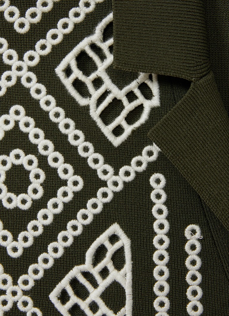 Reiss Stefano košulja regularnog kroja s vezom