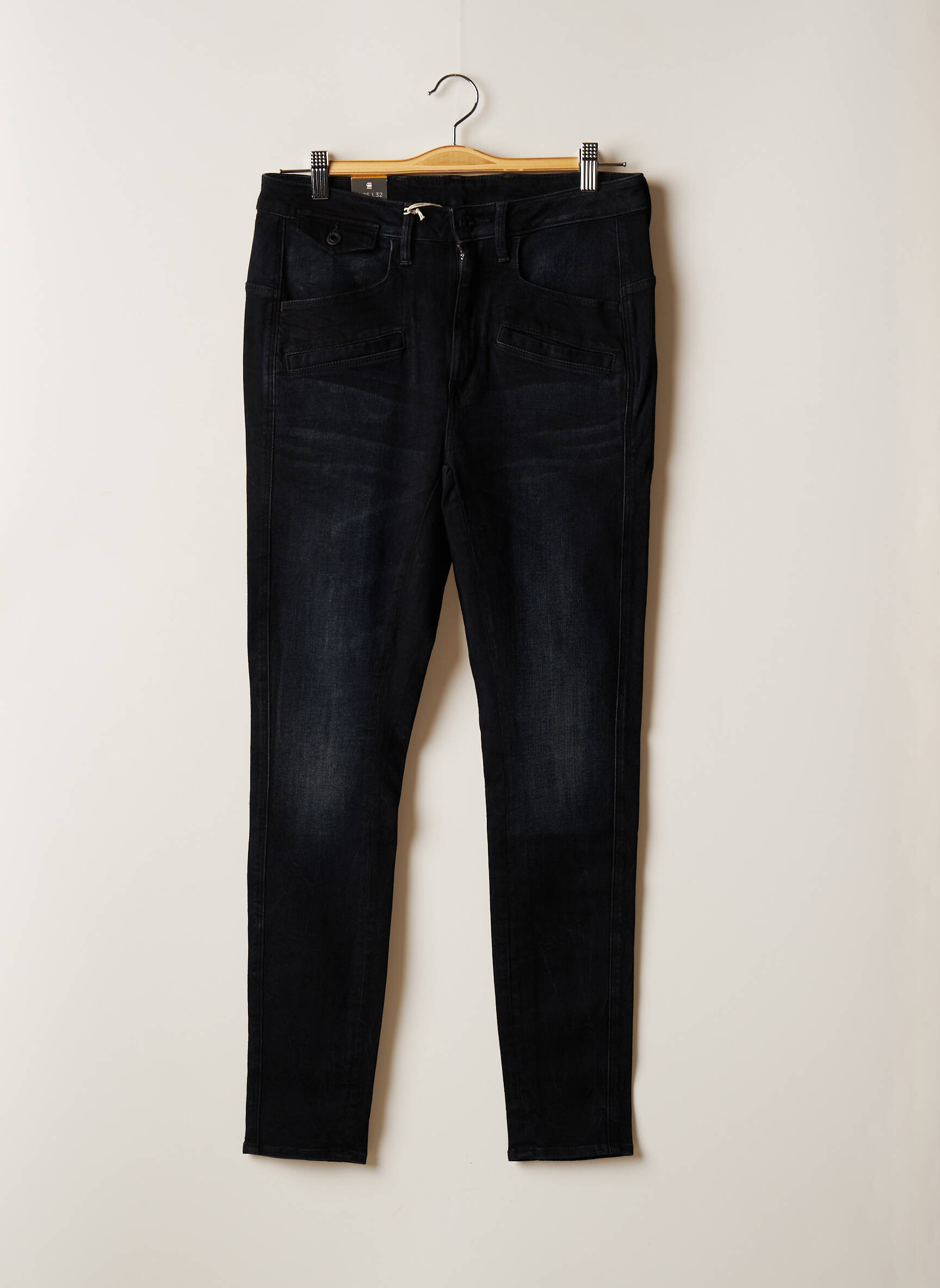 G Star Jeans Coupe Slim Femme couleur bleu