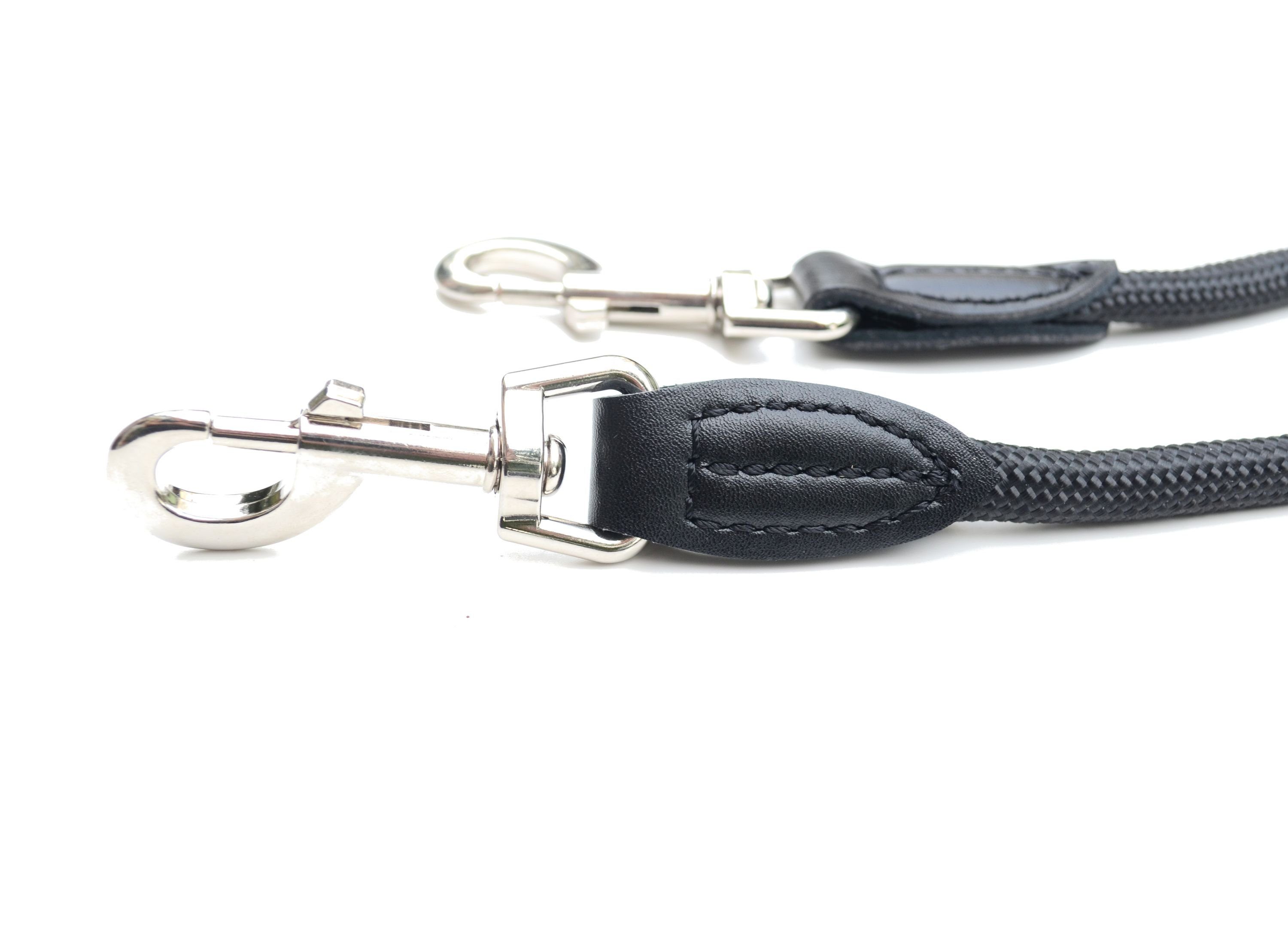Leisegrün Hundeleine Hundeleine für große Hunde, Hundeleine 3m aus Nylon verstellbar, Nylon (Modell Derby)