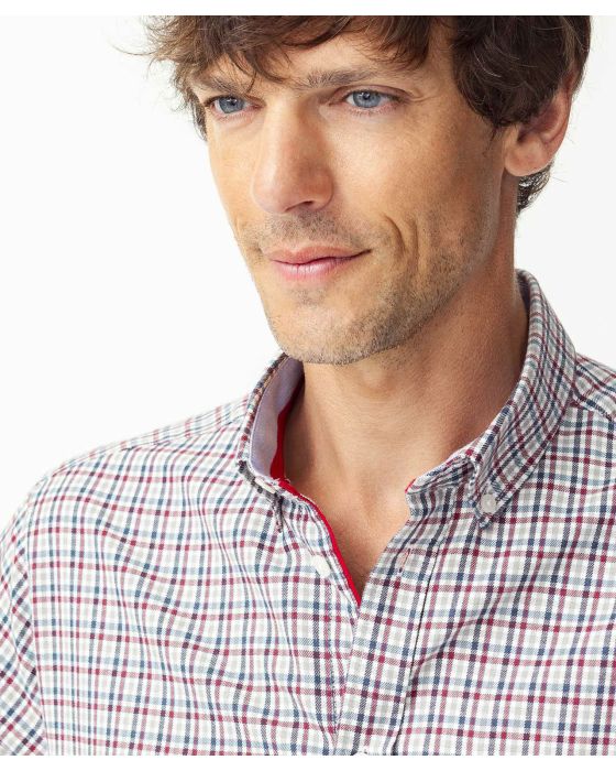 Chemise micro-carreaux chaude Thermolactyl