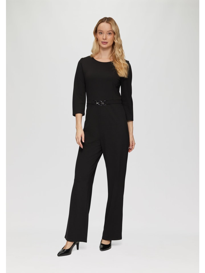 s.Oliver BLACK LABEL Overall kurz in Schwarz günstig kaufen