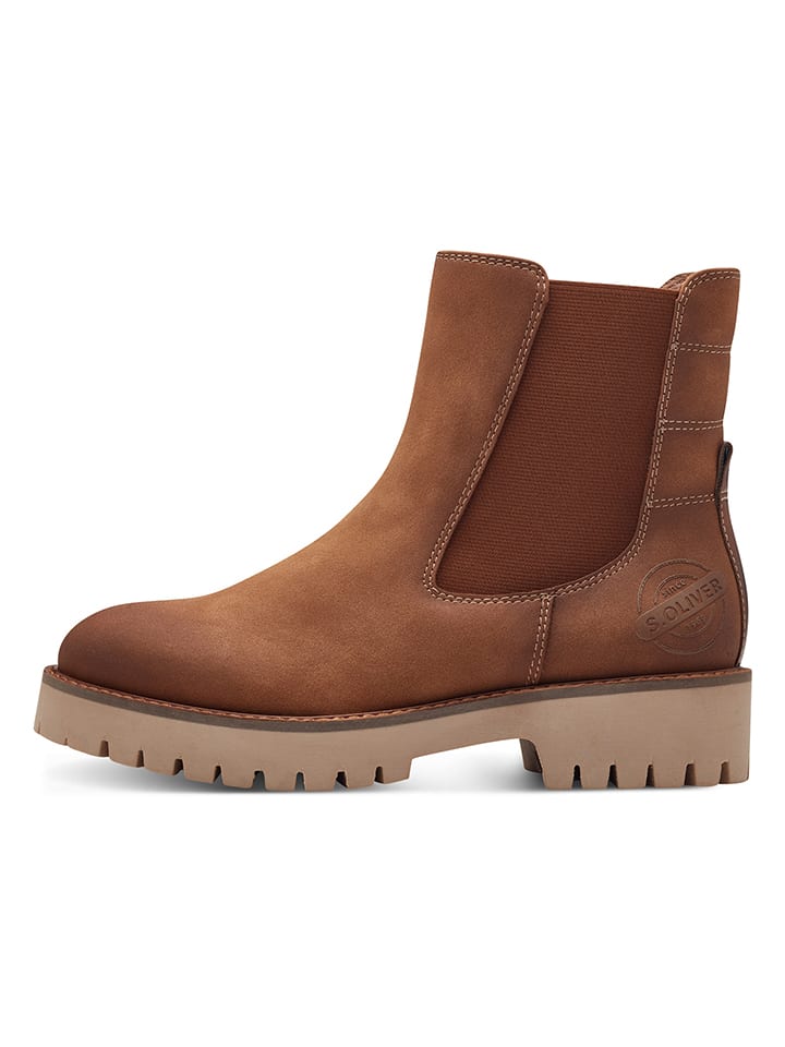 s.Oliver Boots in Hellbraun günstig kaufen