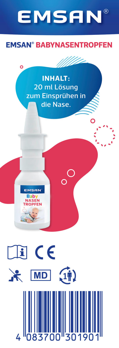 Nasentropfen für Babys und Kleinkinder, 20 ml
