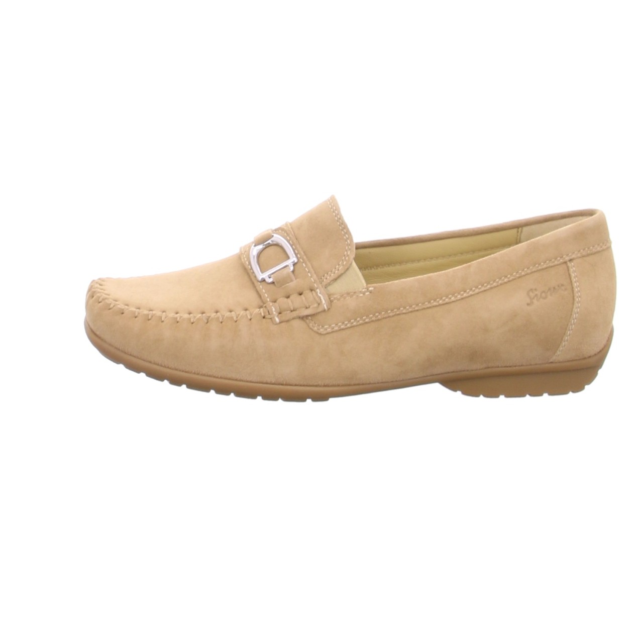 SIOUX Klassische Slipper braun