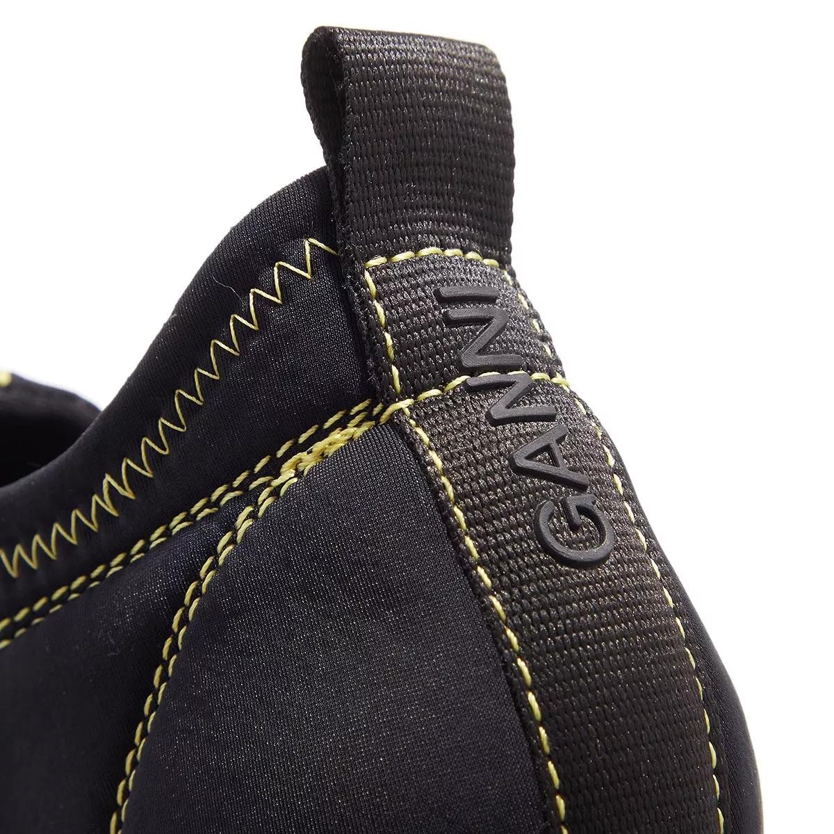 GANNI Ballerinas schwarz Loafer