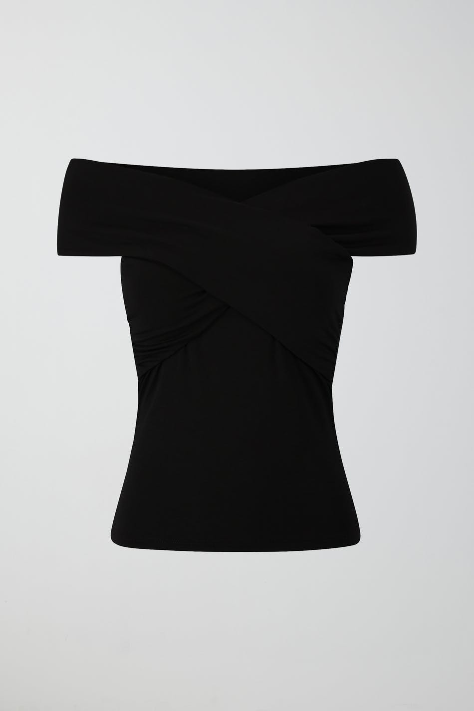 Soft touch wrap top