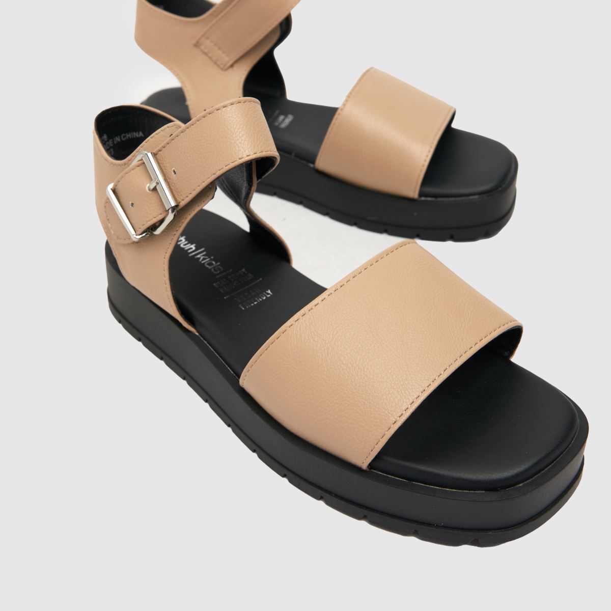 Schuh Natural Trixie Chunky Flickor Ungdomssandaler