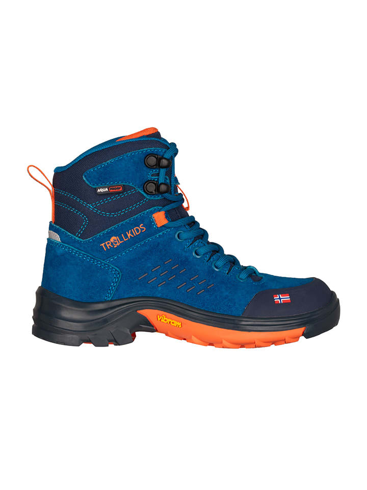 Trollkids Leder-Wanderschuhe 