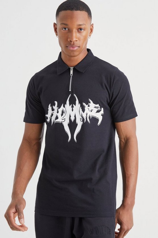 Slim-Fit Homme Poloshirt
