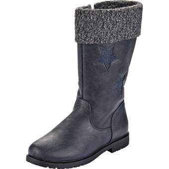 Barbarella Langschaftstiefel in blau