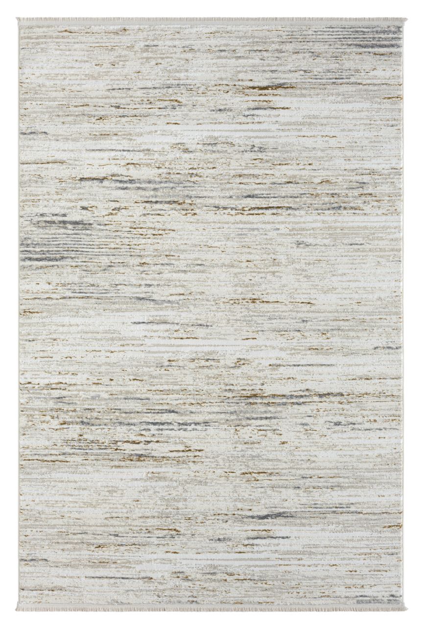 MyFlair Teppich Freya, 160cm x 230cm, Farbe Beige, rechteckig, Florhöhe 10mm