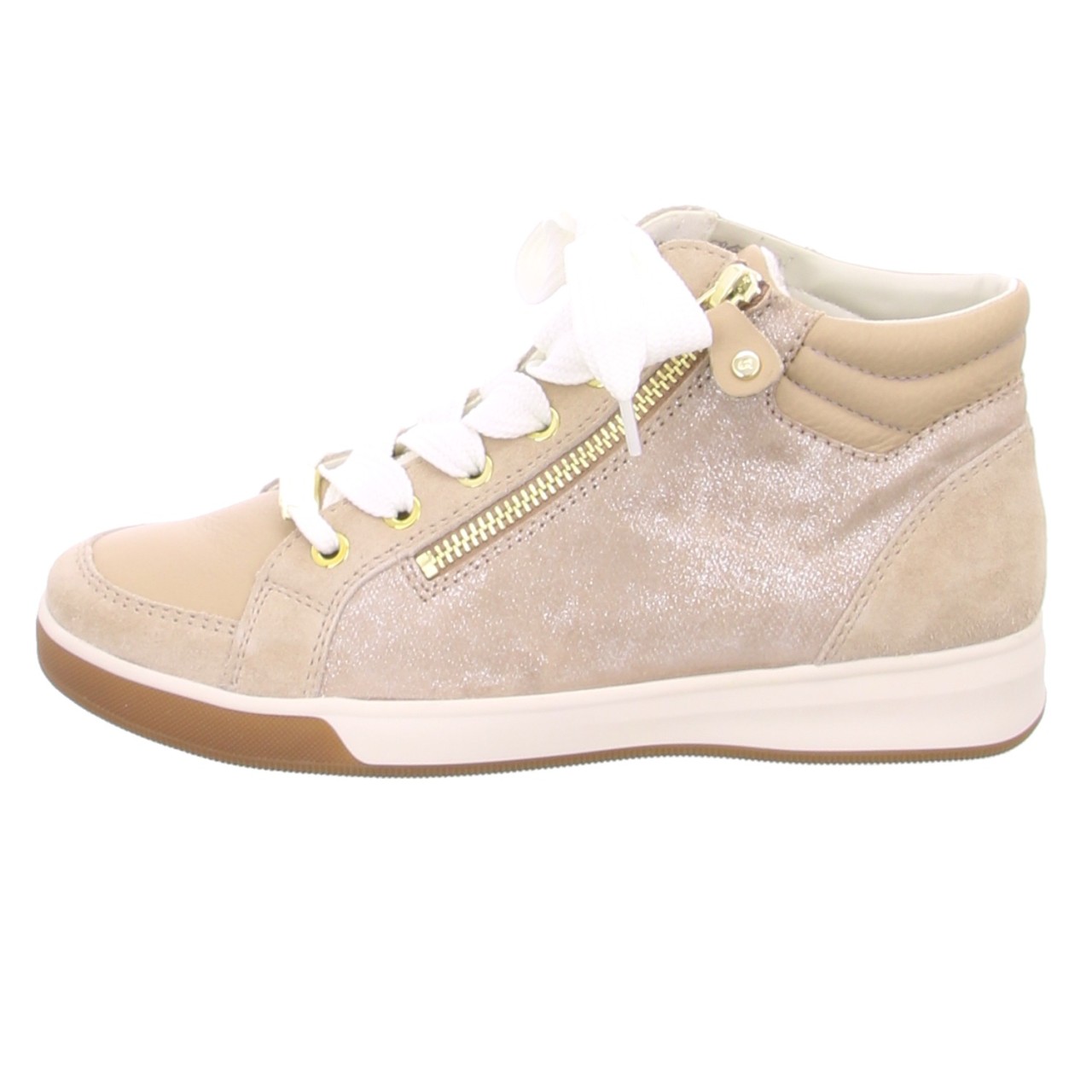 ARA Freizeit Schnürer beige OM-St-High-Soft