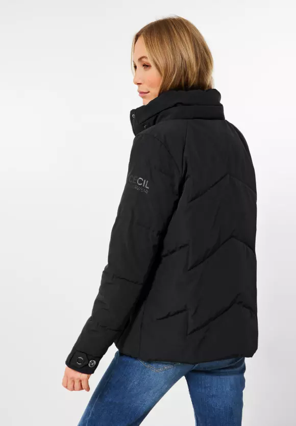 CECIL Steppjacke in Unifarbe