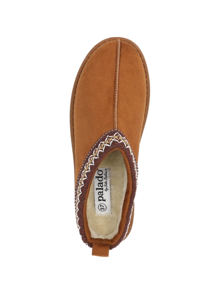 palado Hausschuhe & Pantoffeln in cognac günstig kaufen