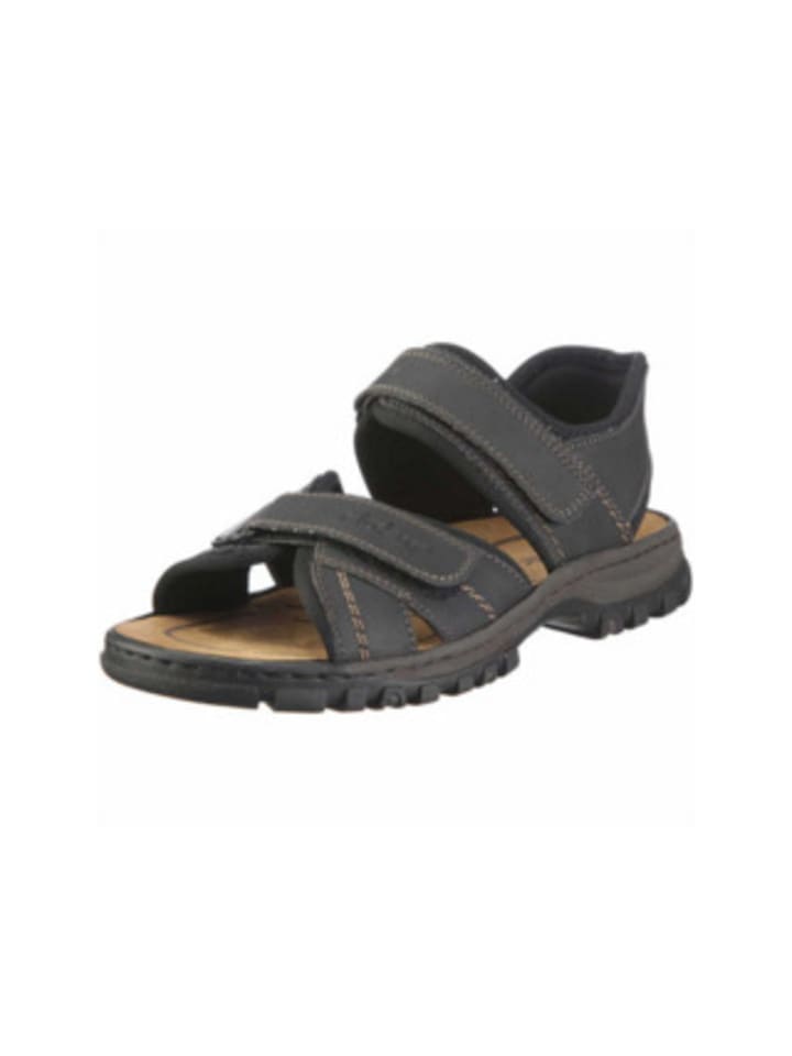 rieker Komfort Sandalen für Herren in dunkel_braun in dunkel-braun günstig kaufen